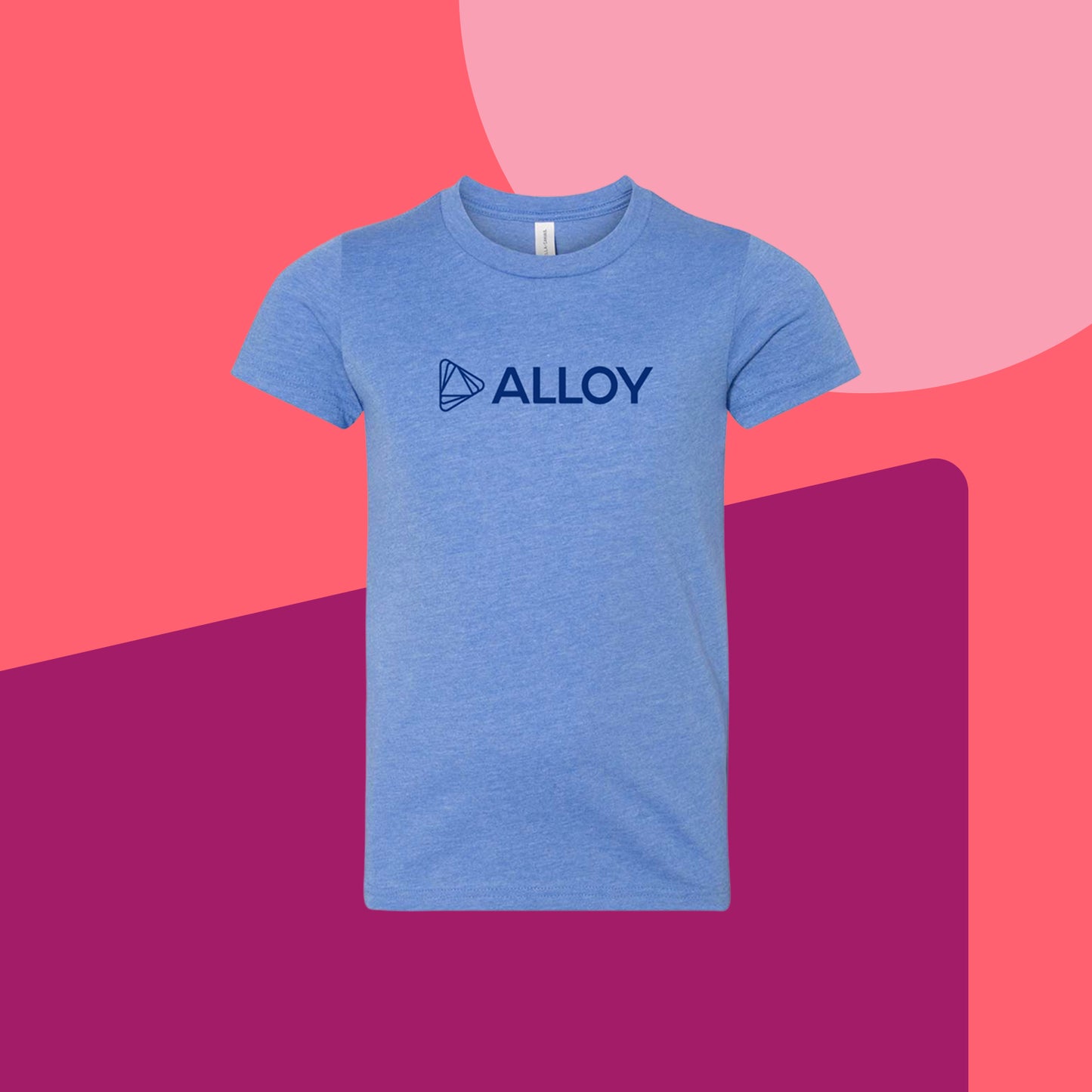 Youth Jersey Tee - Heather Blue (US)