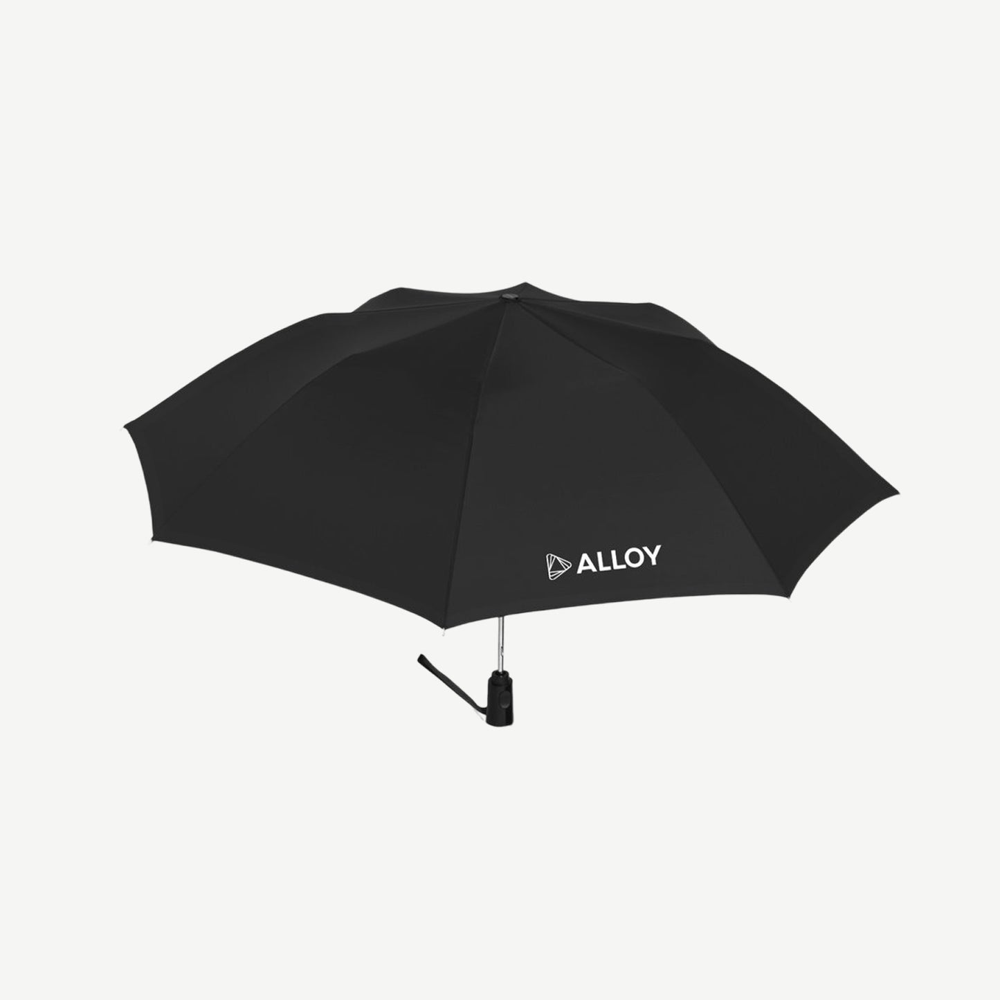 Shed Rain Auto Open Compact Umbrella - Black - US