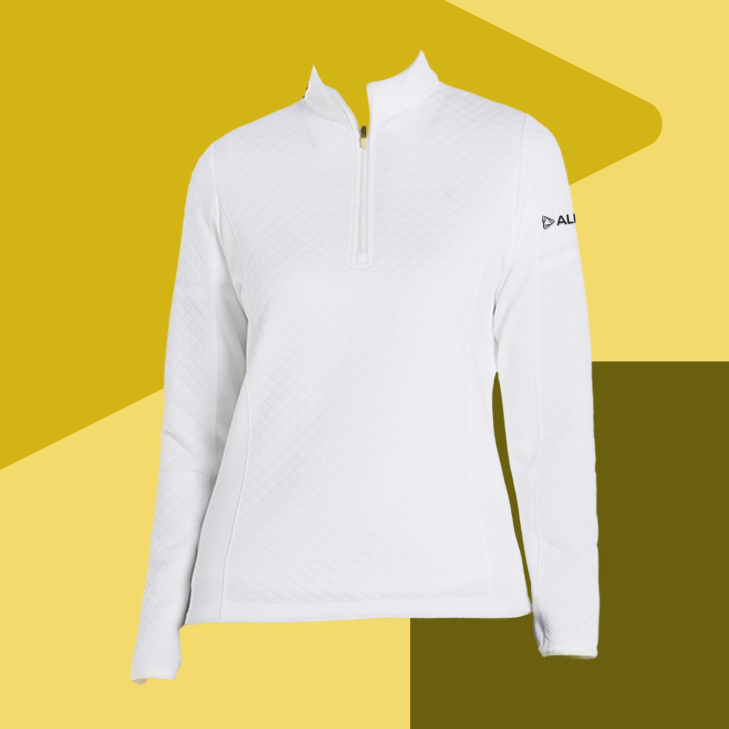 Women's 1/4 Zip Quilted Fleece (US)